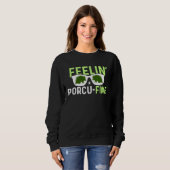 Sweatshirt Feelin Porcu Fine Porcupine (Devant entier)
