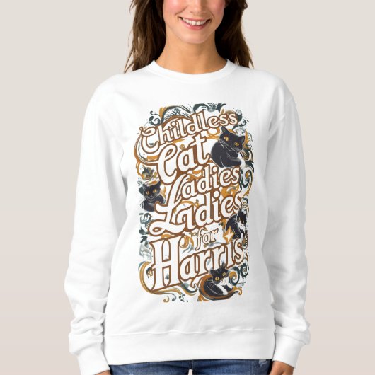 Sweatshirt Feline Fandom (Devant)