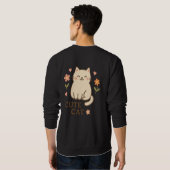 Sweatshirt Feline in Bloom (Dos entier)