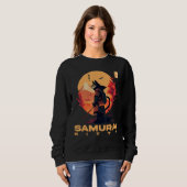 Sweatshirt Feline Wonders The Rise of Samurai Kitty (Devant entier)