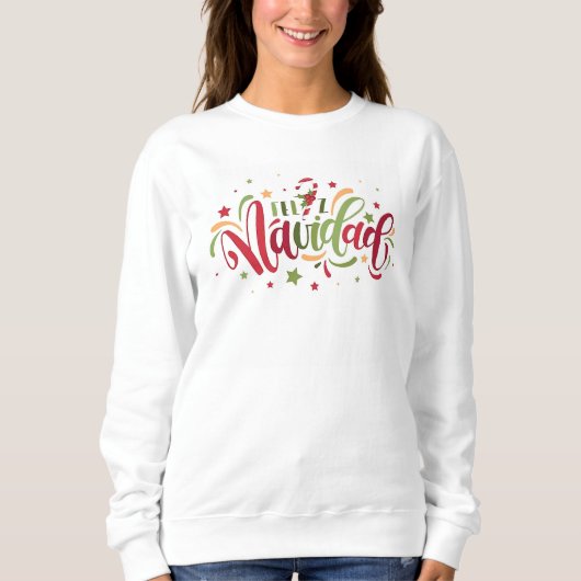 Sweatshirt Feliz Navidad (Devant)
