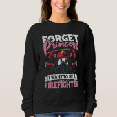 Sweatshirt Female Firefighter Fireman Apparel Firefighting fo (Devant)