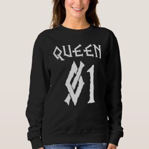 Sweatshirt Femen Couple Pour Son Viking Queen Valhalla Partn