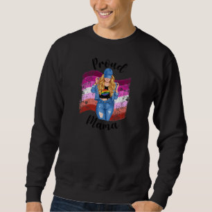 Sweatshirt Femen Lesbian Pride Fier Mama Gay pride Lgbtq Bl