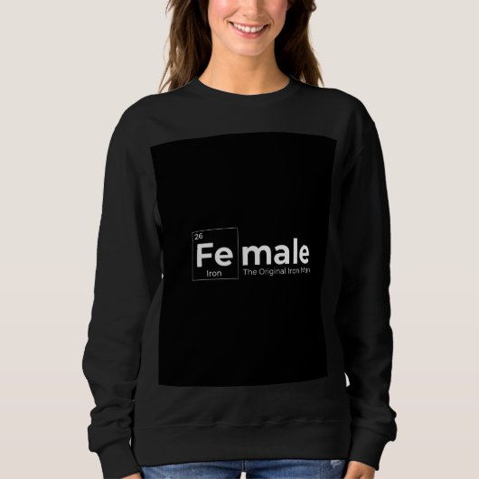 Sweatshirt Feminine Strength Quote Tee (Devant)