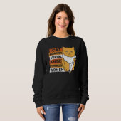 Sweatshirt Feminist Feline Equality Women s Rights  Feminism  (Devant entier)
