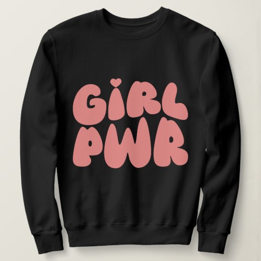 Sweatshirt Feministe du pouvoir féminin (Design devant)