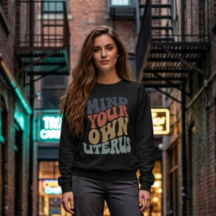 Sweatshirt Féministe Utérus À Vous