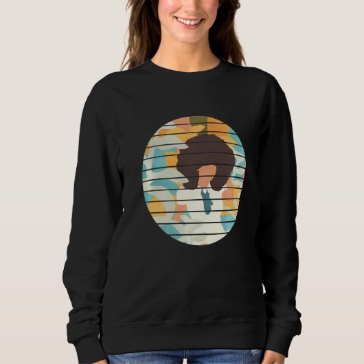 Sweatshirt Femme Abstraite (Devant)