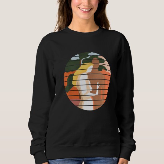 Sweatshirt Femme Abstraite (Devant)