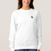 Sweatshirt femme - Alien incendie + 30e Sceau (Devant)