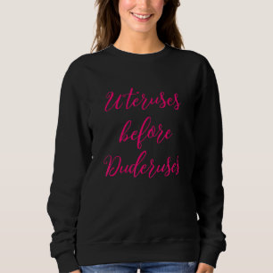 Sweatshirt Femme Autonomisée Grl Pwr Elle Persistante Feminis