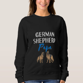 Sweatshirt Femme berger allemand Papa berger allemand