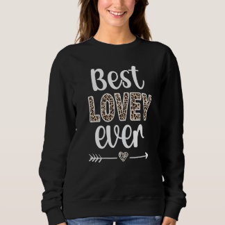 Sweatshirt Femme Best Lovey Lovey Grand-mère Appréciation L