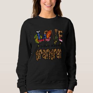 Sweatshirt Femme Canoë Grangran Leopard Love Grangran