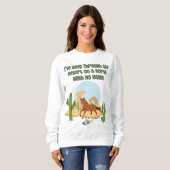 Sweatshirt Femme Cheval Sans Nom (Devant entier)