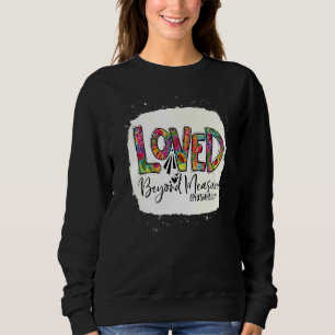 Sweatshirt Femme Chrétienne Béni Au-Delà De La Mesure Aimé Be
