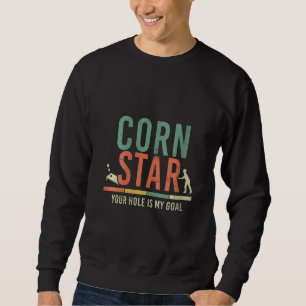 Sweatshirt Femme Cool Cornhole Art Hommes Femme Corn Hole Sac