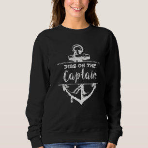 Sweatshirt Femme de capitaine droit de veto sur le capitaine