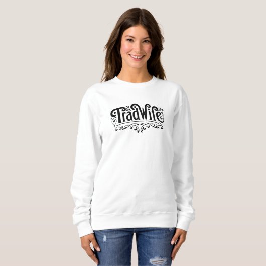 Sweatshirt Femme de commerce (Devant entier)