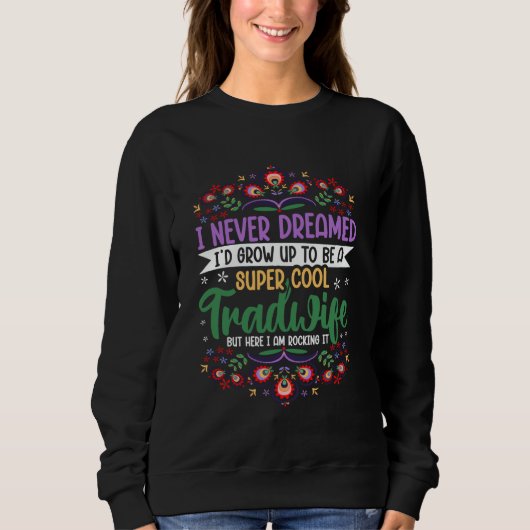 Sweatshirt Femme de commerce fière femmes de commerce (Devant)