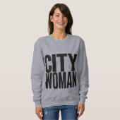Sweatshirt Femme de la ville (Devant entier)