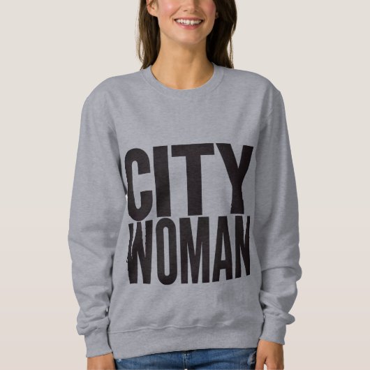 Sweatshirt Femme de la ville (Devant)