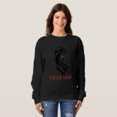 Sweatshirt Femme entrepreneuse Boss Babe (Devant entier)