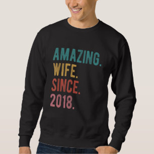 Sweatshirt Femme Extraordinaire depuis 2018 4ème anniversaire