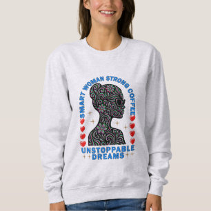 Sweatshirt femme forte