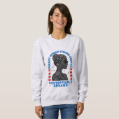 Sweatshirt femme forte (Devant entier)