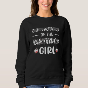 Sweatshirt Femme Godmère De L'Anniversaire Fille Vache Corres
