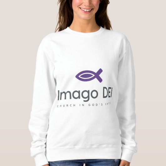Sweatshirt femme Imago DEI (Devant)