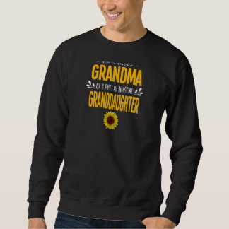 Sweatshirt Femme Je suis une grand-mère chanceuse de grand-fi