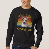 Sweatshirt Femme Joli chien porteur chien chien Best Chien Ma (Devant)