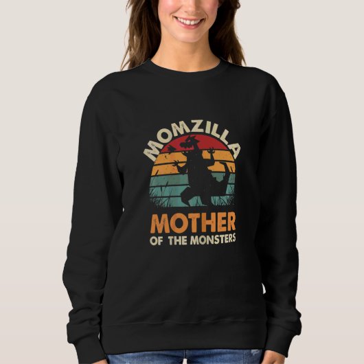 Sweatshirt Femme Maman Mère Des Monstres Femmes Halloween Chr (Devant)