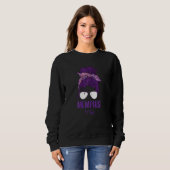 Sweatshirt Femme Memphis Fille Née À Memphis (Devant entier)