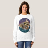 Sweatshirt Femme Metalphant Wilbur & Noah-ery's Ark (Devant entier)