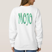 Sweatshirt femme Mojo sweat-shirt blanc dos (Dos)