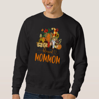 Sweatshirt Femme Mommom bénie C'est l'automne Y'all Joyeux au