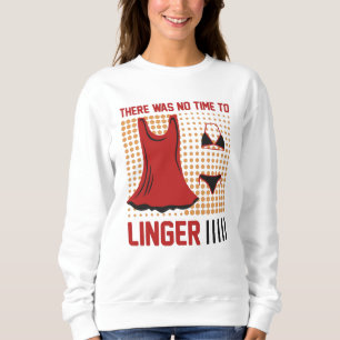 Sweatshirt Femme nageuse - Il n'y avait pas le temps de s'att