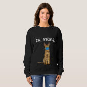 Sweatshirt Femme Pixiebob Ew Personnes Chat Portant Le Masque (Devant entier)
