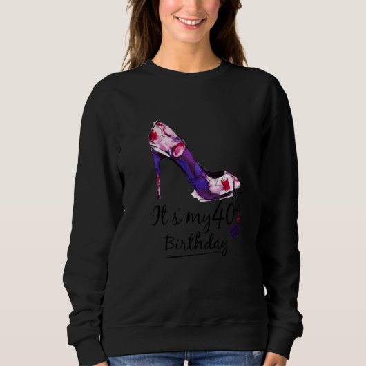 Sweatshirt Femmes 40 ans C'est mon 40e anniversaire Femmes Gi (Devant)