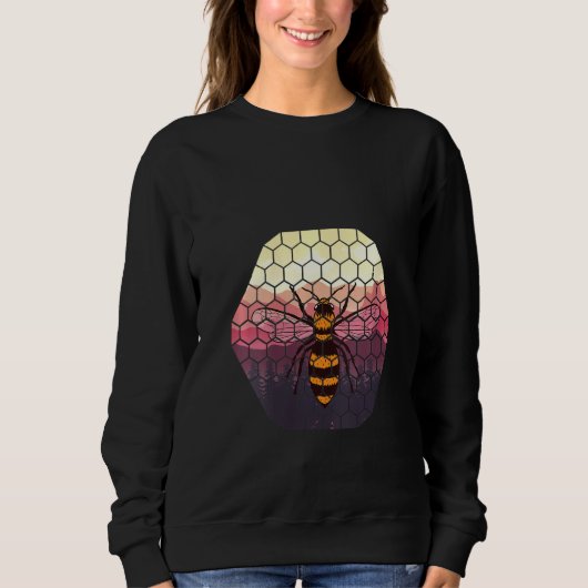 Sweatshirt Femmes Abeilles Sur Honeypeb Honey Bee Beekeeper (Devant)