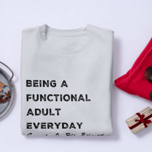 Sweatshirt Femmes amusantes et apparentées Épuisement :