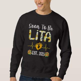 Sweatshirt Femmes Bientôt Être Lita 2023 Tournesol Nouveau Li