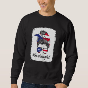 Sweatshirt Femmes Boricuagirl Porto Rico Boricua 1
