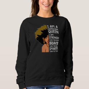 Sweatshirt Femmes Capricorne reine femmes Astrologie zodiac C