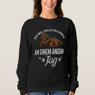 Sweatshirt Femmes de chien de Terre-Neuve Hommes
