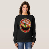 Sweatshirt Femmes de New-Riders-Purple-Sage (Devant entier)